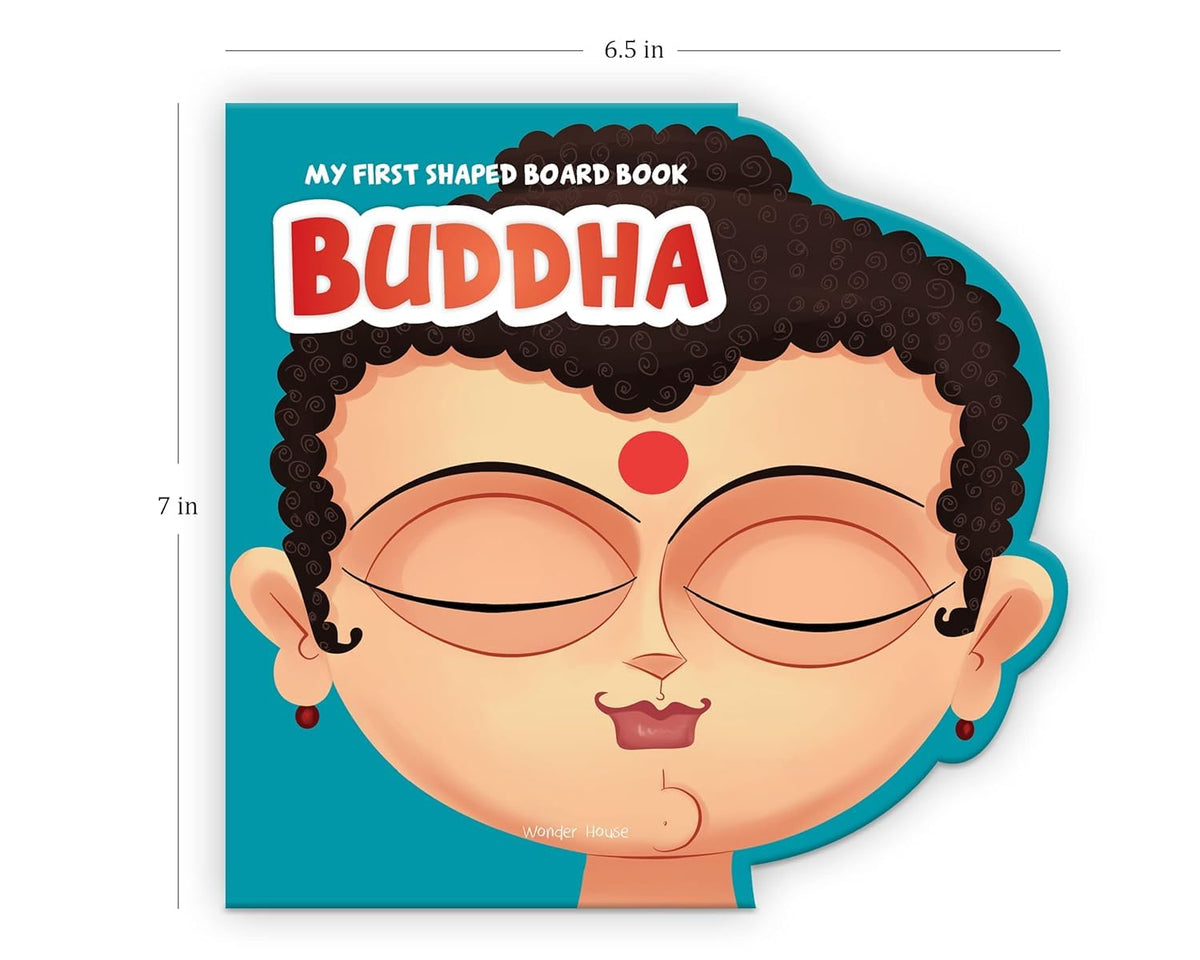 My First Shaped Board Book: Illustrated Buddha Hindu Mythology Picture Book for Kids Age 2+ (Indian Gods and Goddesses)