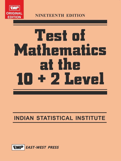 Test of Mathematics at the 10+2 Level [Nineteenth Edition] (English Version)