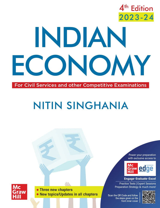 Indian Economy for UPSC (English| 4th Edition)|Civil Services Exam|State Administrative Exams 