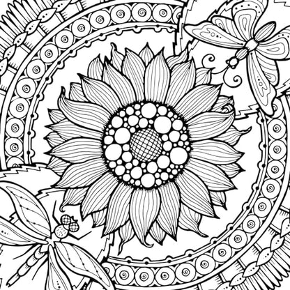 Refreshing Mandala Colouring Book for Adults Book 3 | Intricate Mandala Designs for Mindfulness, Relaxation & Creativity | High Quality Paper for Pens, Pencils & Markers