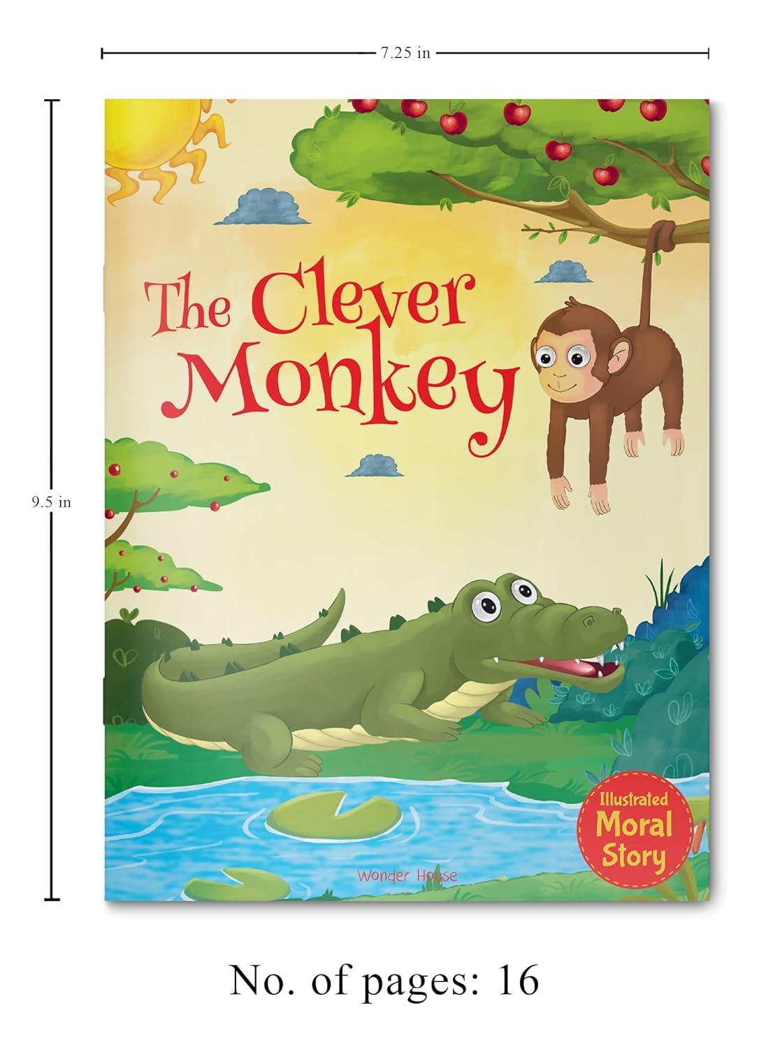 The Clever Monkey - Illustrated Moral Story for Children