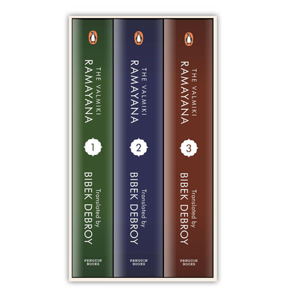 The Valmiki Ramayana: Premium Collectors' Edition | Bibek Debroy Translation of India's Timeless Mythology | The Epic of Lord Rama, Sita, Hanuman and the Battle Against Ravana: 1-3