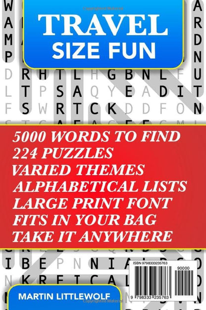 Big Book of Large Print Word Search Puzzles: 5000 Words - 224 Themed Puzzles - For Adults, Seniors, and Teens (Words of Wonder!) 