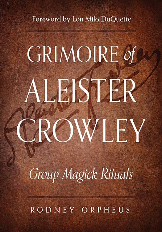 Grimoire of Aleister Crowley book cover