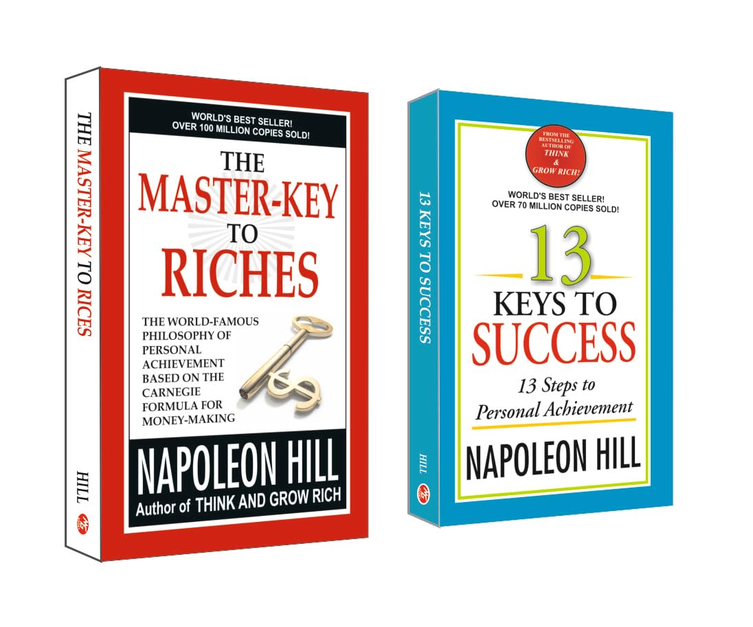 The Master Key to Riches & 13 Keys to Success – Set of 2 Motivational Success Books