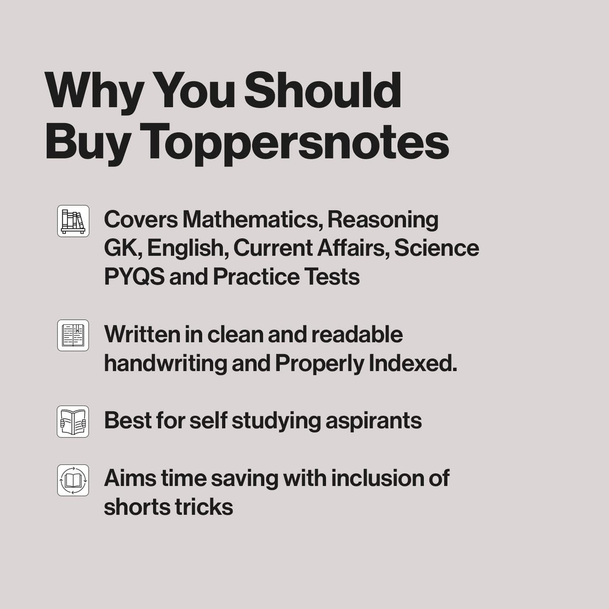 SSC CGL Exam Study Material Notes for Maths, English, General Studies & Reasoning Set of 5 Books in English, ToppersNotes Latest Edition