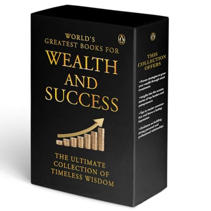 World's Greatest Books for Wealth and Success (Set of 4 books - Ideal Gift Set): Motivational Self-Help for Personal Development & Financial Growth | Power of Subconscious Mind, Think & Grow Rich & More