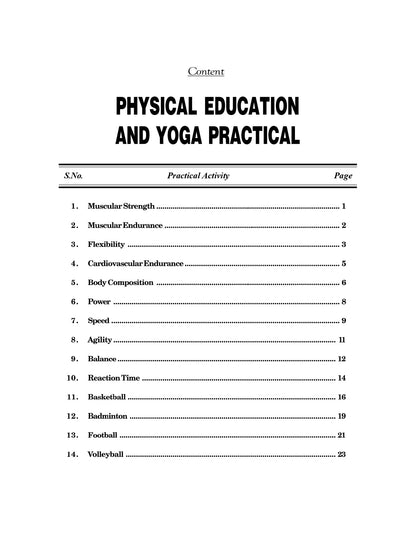 NEERAJ N-373 Physical Education & Yoga | English Medium for Class 12th NIOS Syllabus | Chapter Wise Help Book/Guide Including Many Solved Sample Papers & Important Exam Notes (Question Bank)