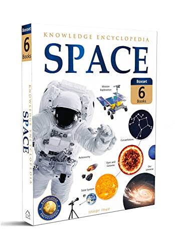 Space - Collection of 6 Books: Knowledge Encyclopedia For Children book cover
