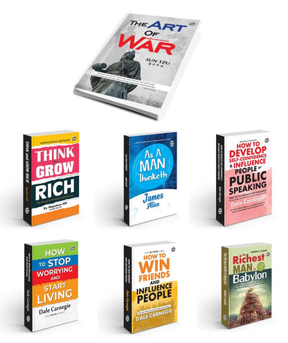The Complete Guide to Prosperity & Confidence : Think & Grow Rich, The Art of War, How to Win Friends & More Classic English Novel - 7 Books for Personal Growth & Success