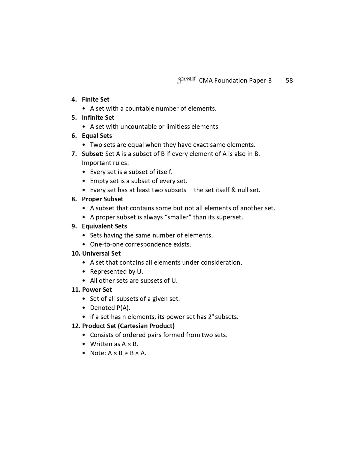 Scanner CMA Foundation Combo | For Dec 26 & Jun. 27 Exams | Solved Papers with PYQ (Included June 2026) |: 1 (Scanner Series)