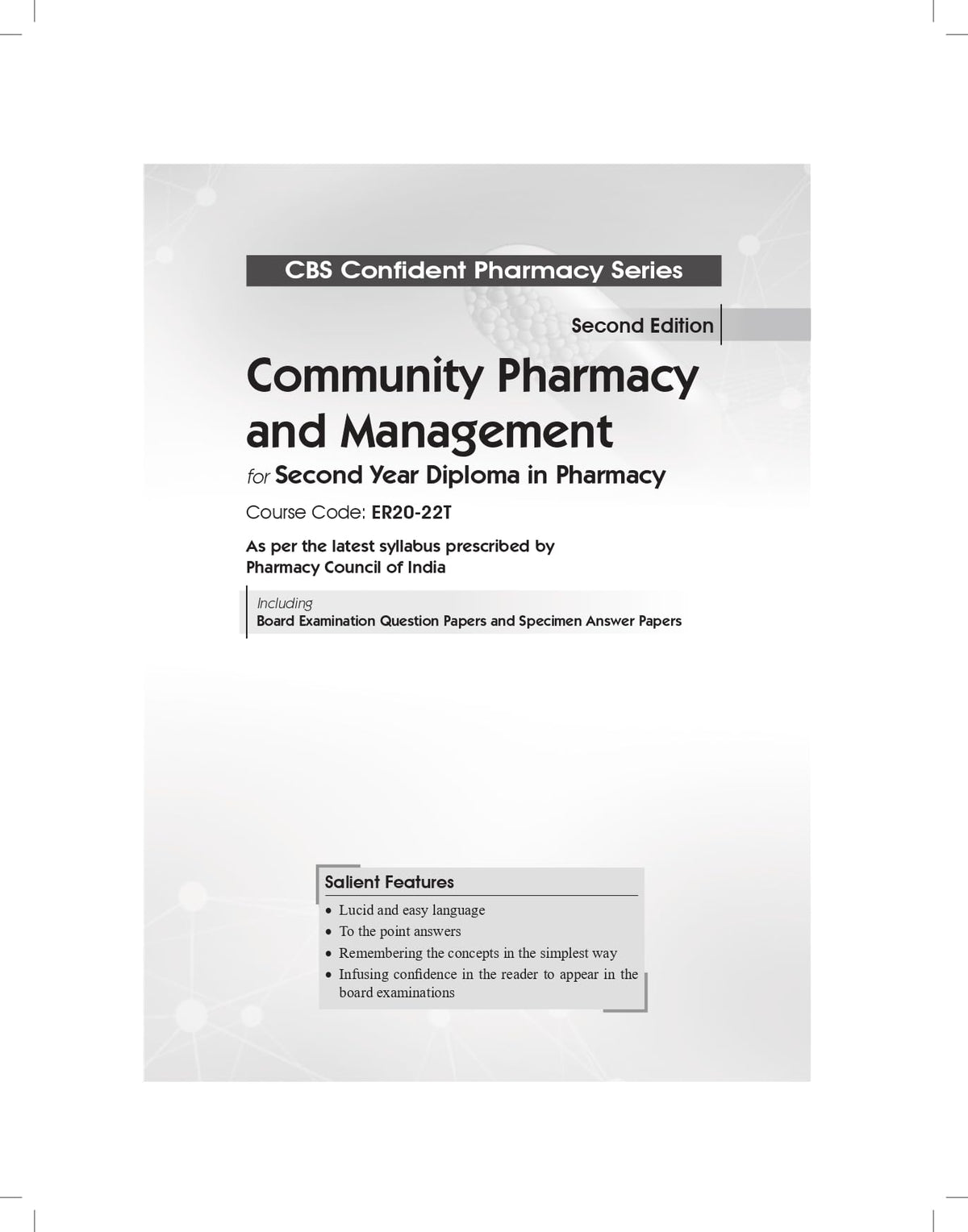 CBS Confident Pharmacy Series | Community Pharmacy and Management Community Pharmacy and Management 2/e