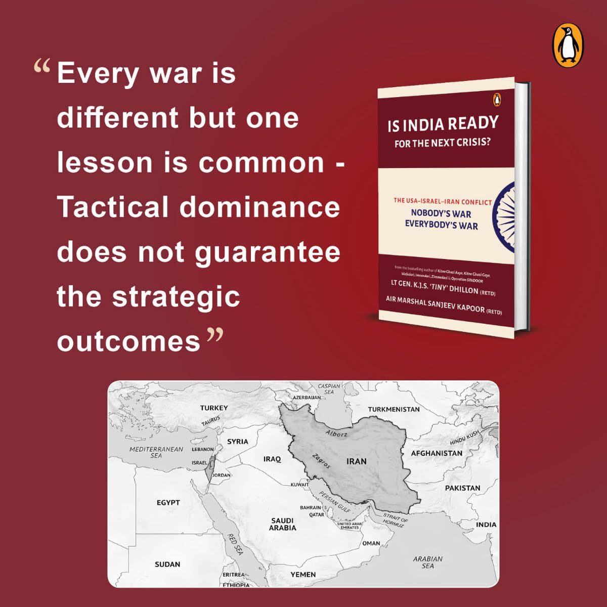 Is India Ready For The Next Crisis?: The USA-Israel-Iran Conflict: Nobody's War, Everybody's War