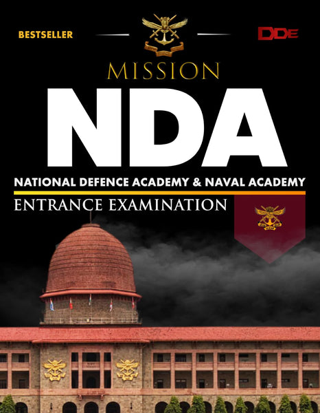 Mission NDA Book 2026 | New Pattern English | In-depth NCERT Study Notes | Level wise Mathematics | Latest Edition for NDA Written Exam Preparation