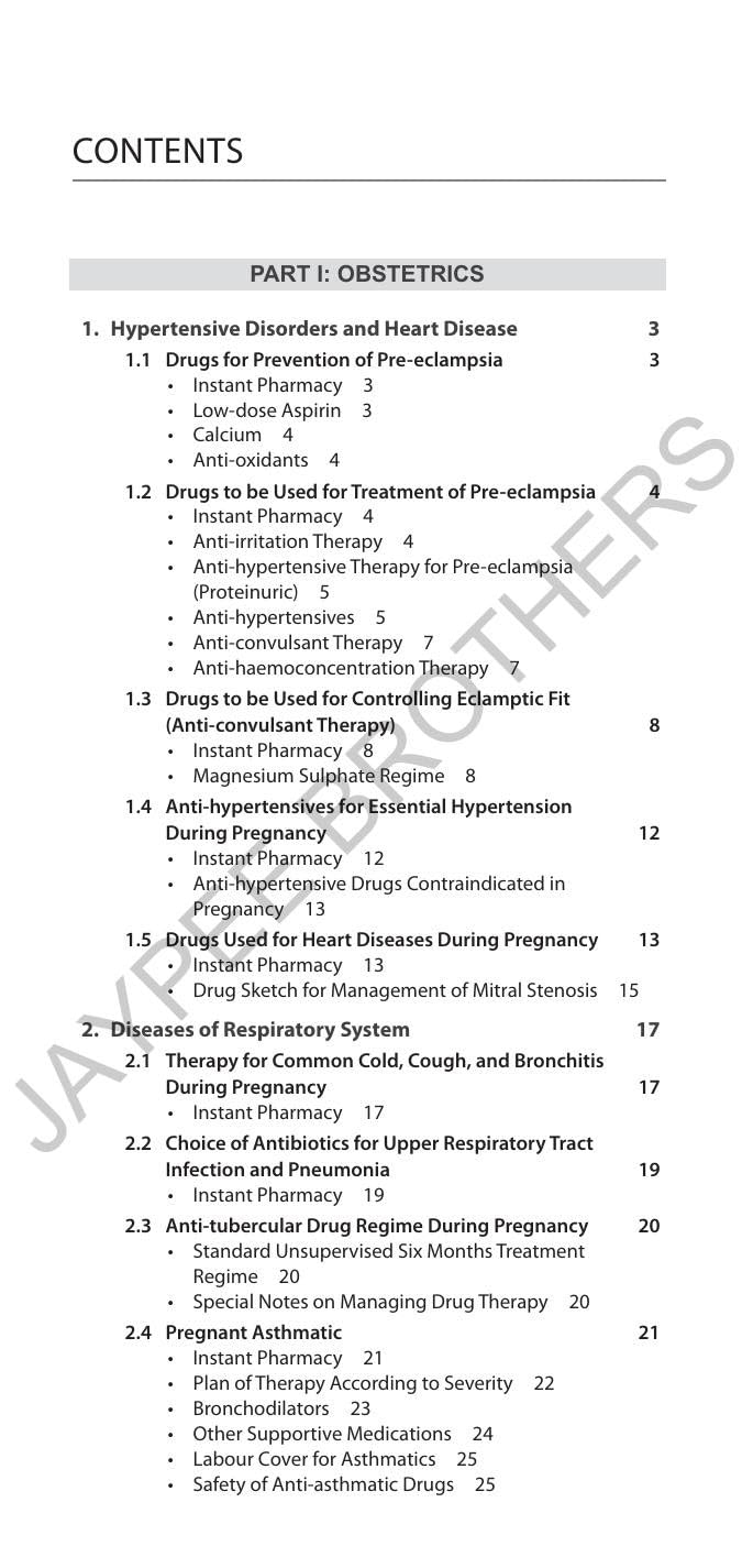Drug Handbook in Obstetrics and Gynaecology, 4/E for Obstetricians, Gynecologists & OBG Postgraduates | Instant Pharmacy Guide to Pregnancy, Preeclampsia, Labour and Menopause Drug Therapy