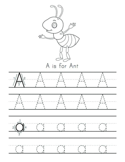 Trace Letters: Alphabet Handwriting Practice workbook for kids: Preschool writing Workbook with Sight words for Pre K, Kindergarten and Kids Ages 3-5. ... Words & Math for Preschool & Kindergarten) 