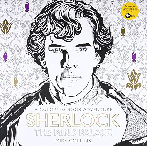 Sherlock: The Mind Palace: A Coloring Book Adventure book cover