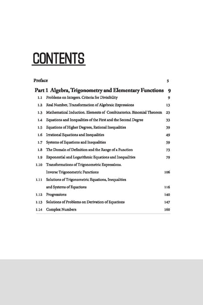 Arihant Classic Texts Series Problems in Mathematics with Hints and Solutions by Govorov, Dybo, Miroshin | Advanced Mathematics Practice Book for IIT JEE, Olympiad and Engineering Entrance Exam Preparation 2025
