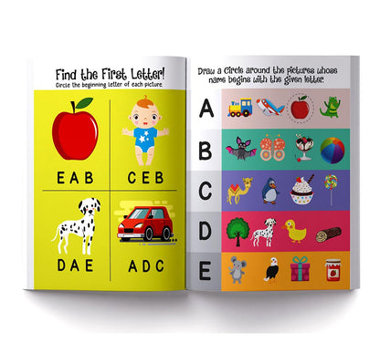 My Big Book of Patterns & Pencil Control: Interactive Activity Book to Practice Patterns, Numbers 1–20 & Alphabet | Ages 3–6 | Fun Early Learning Workbook