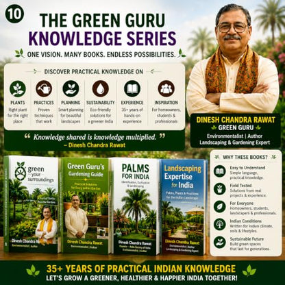 Terrace Gardening for Indian Homes: Complete Guide to Rooftop Gardening, Plants, Design & Care (Green Guru Knowledge Series)