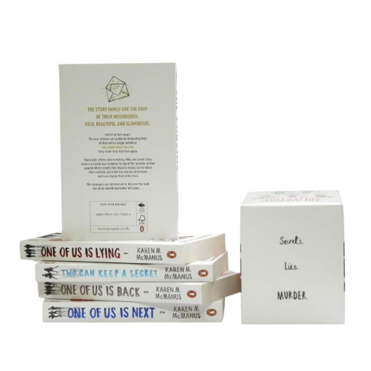 Karen M. McManus: The Special Collection 5 Books Boxset (One Of Us Is Lying, One Of Us Is Next, One Of Us Is Back, Two Can Keep A Secret and The Cousins)