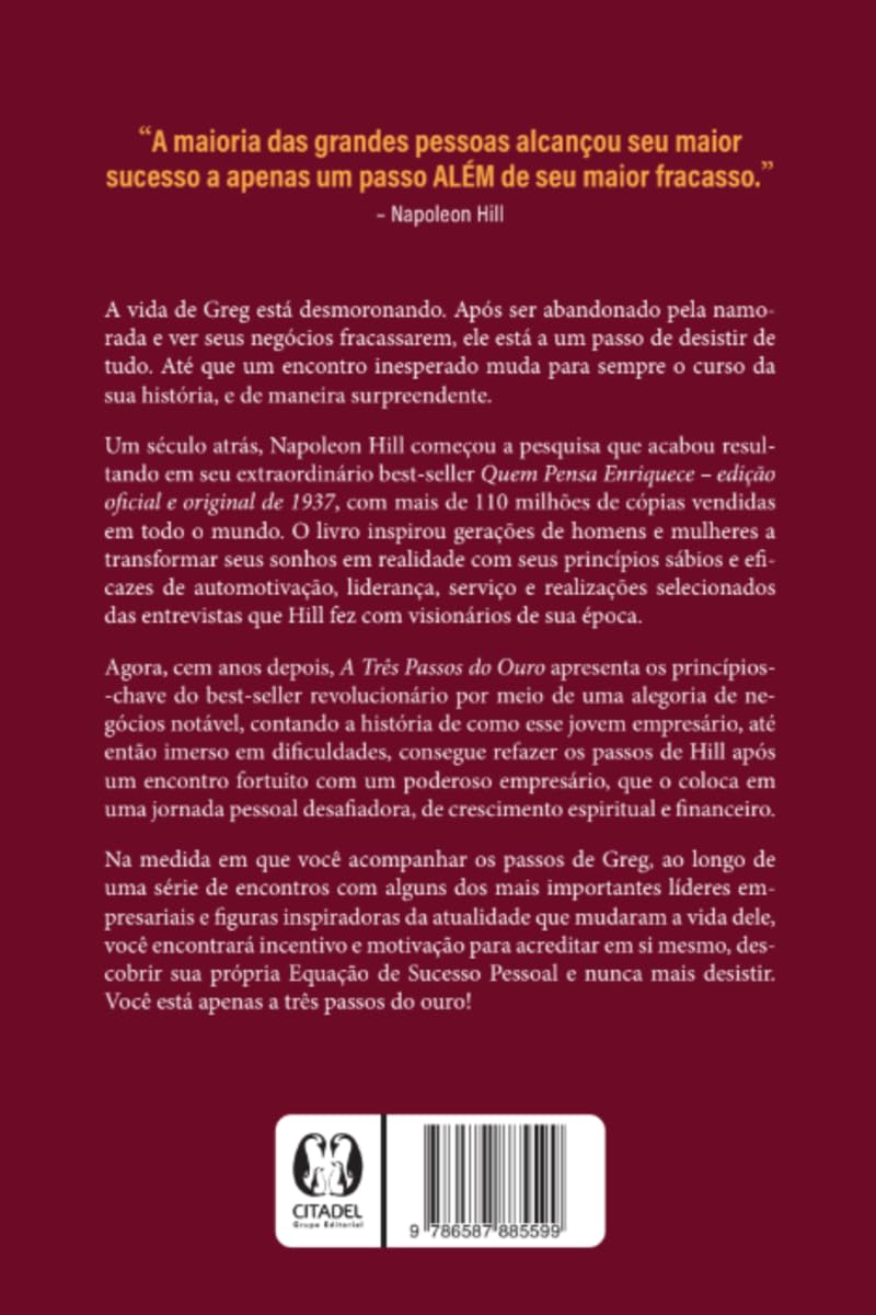 A três passos do ouro