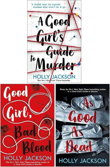 A Good Girl's Guide to Murder Box Set | A Good Girl's Guide to Murder, Good Girl Bad Blood & As Good as Dead | Holly Jackson | 3-Book YA Mystery Thriller Collection