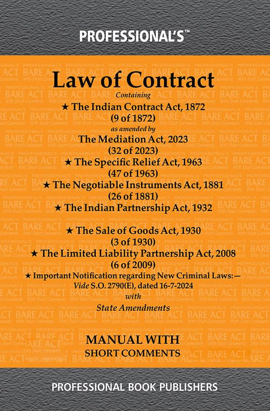 PROFESSIONAL's Law of Contract