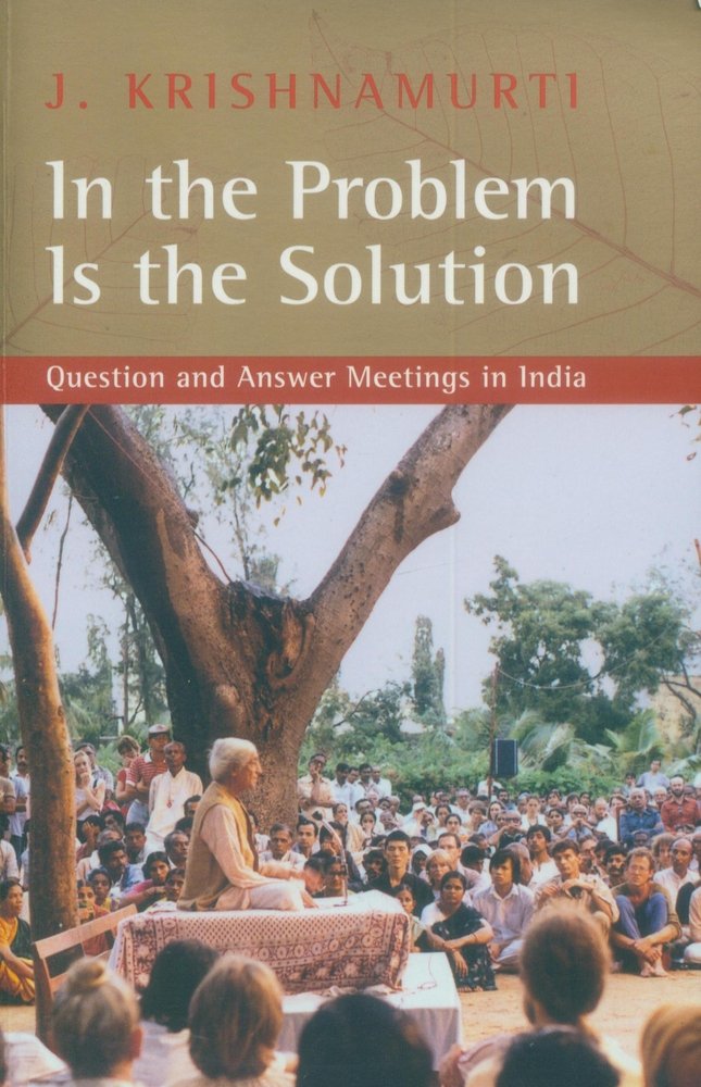 In The Problem Is The Solution Question and Answer Meetings in India book cover