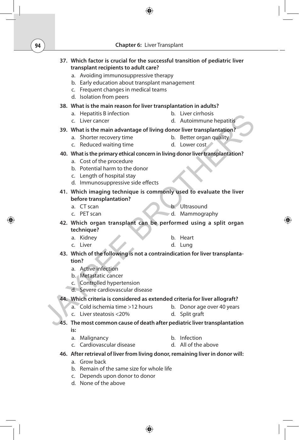 HANDBOOK FOR TRANSPLANT COORDINATORS (A STUDY GUIDE FOR HEALTHCARE PROFESSIONALS)