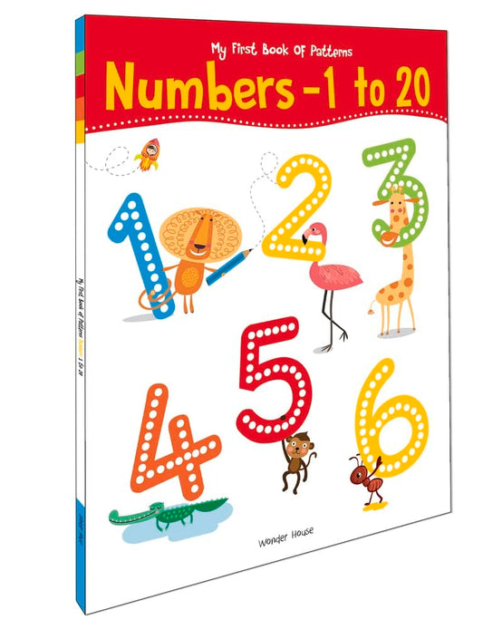 My First Book of Patterns: Numbers 1 to 20 – Write and Practice Line Patterns and Numbers 1–20 | Pre-Writing and Number Tracing Workbook for Kids Ages 3–5 | 2+ Hours of Early Math Fun