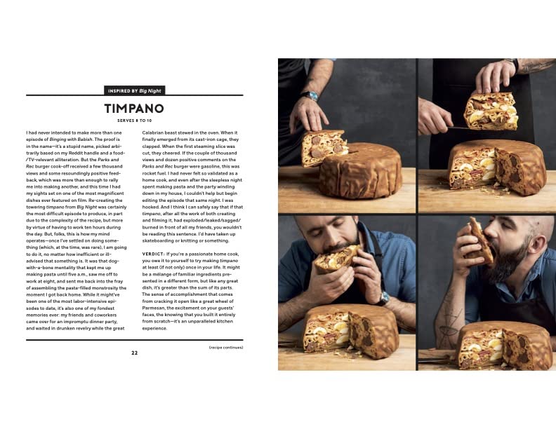 Binging With Babish: 100 Recipes Recreated from Your Favorite Movies and TV Shows