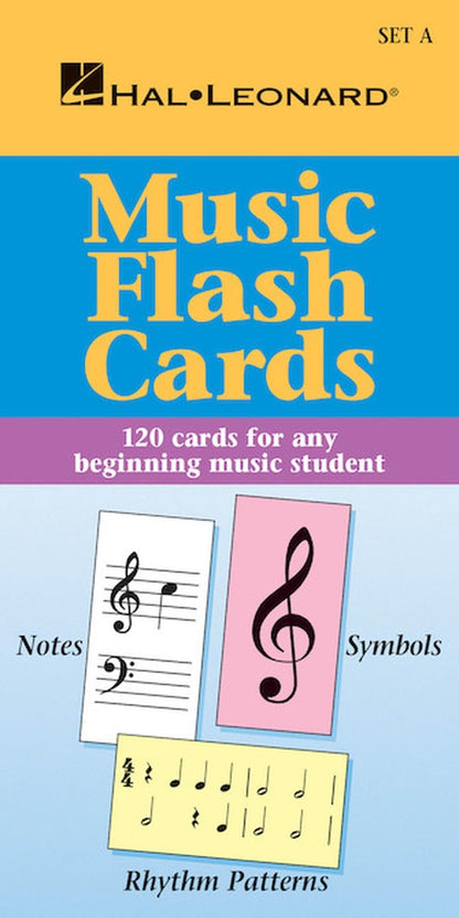 Music Flash Cards Set A: 120 Cards for Any Beginning Music Student (Hal Leonard Student Piano Library)
