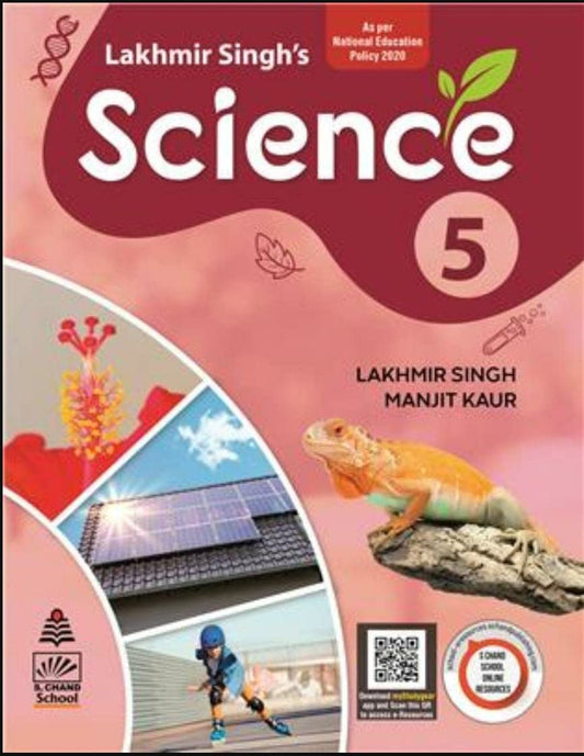 Lakhmir Singh's Science 5 (for 2021 Exam) by Lakhmir Singh book cover