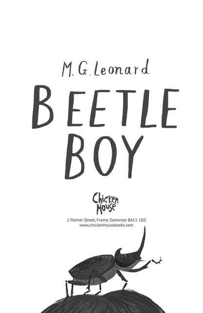 Beetle Boy (The Battle of the Beetles): 1