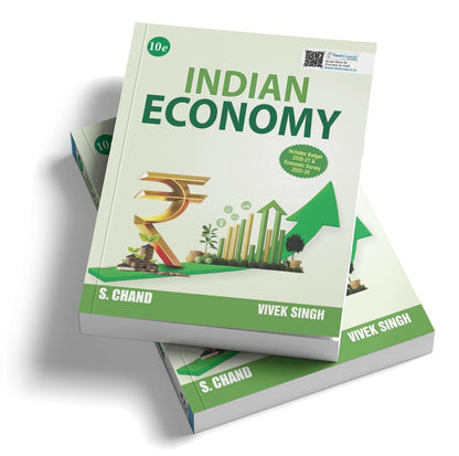 New Edition: Indian Economy Book 2026 - 2027 (10e) GS Paper 3 | Best for UPSC Exam, State PSC, RBI Grade B, IFS JAIIB, CAIIB, IIBF, NBARD, SEBI, SSC ... Budget & Economic Survey | PYQ Question Bank