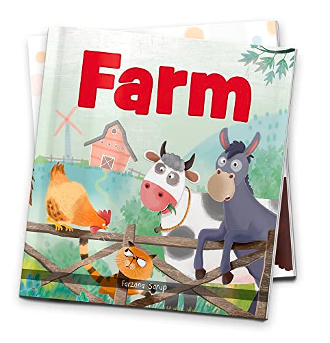 Farm - Illustrated Book On Farm Animals book cover