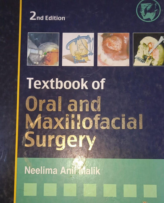 Textbook Of Oral And Maxillofacial Surgery By Neelima Anil Malik (Second Hand & Used Book) (S)