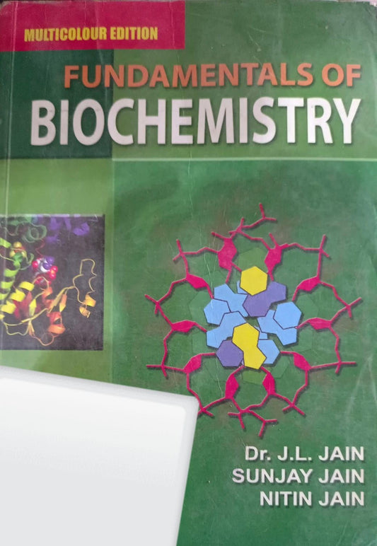 Fundamentals Of Biochemistry By JL Jain (Second Hand & Used Book) (S)