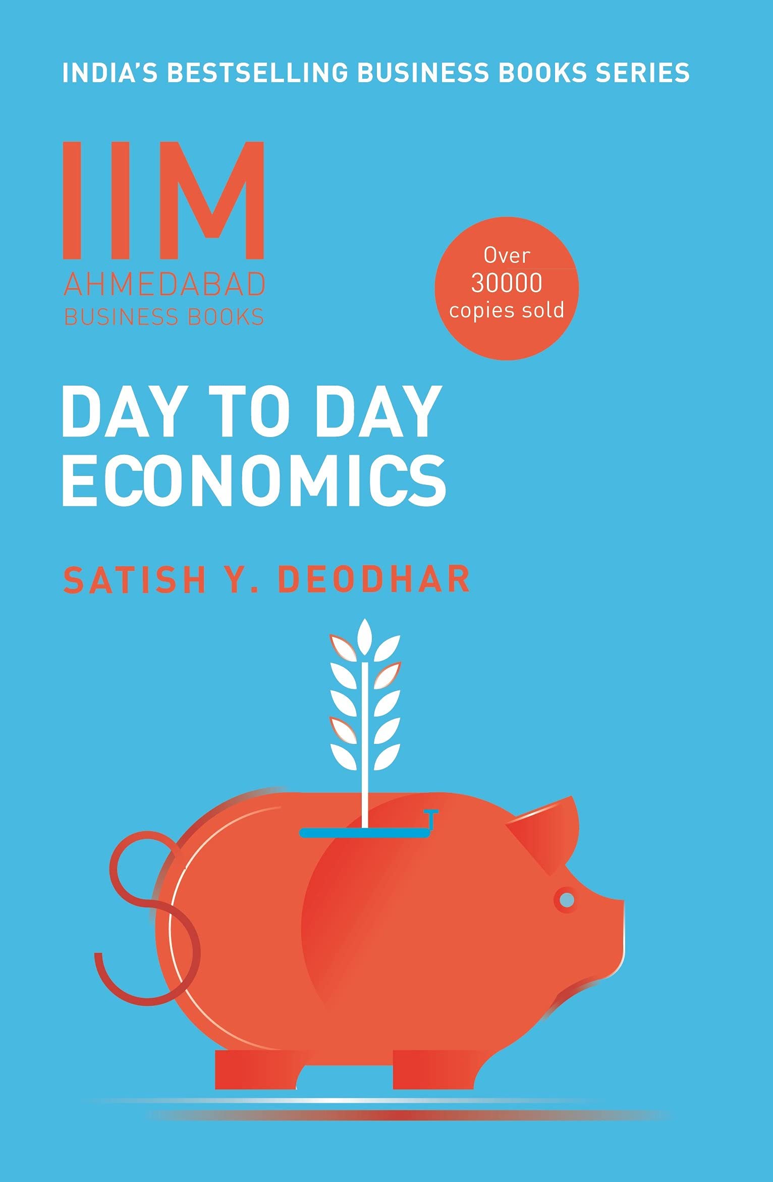 IIMA - Day to Day Economics by Satish Y. Deodhar book cover