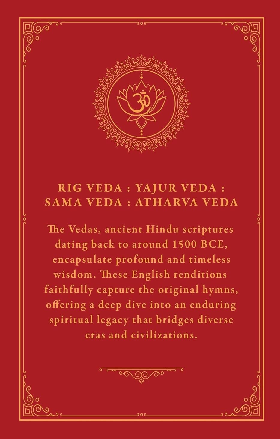 The Holy Vedas: A Guide to the Philosophies of Hinduism