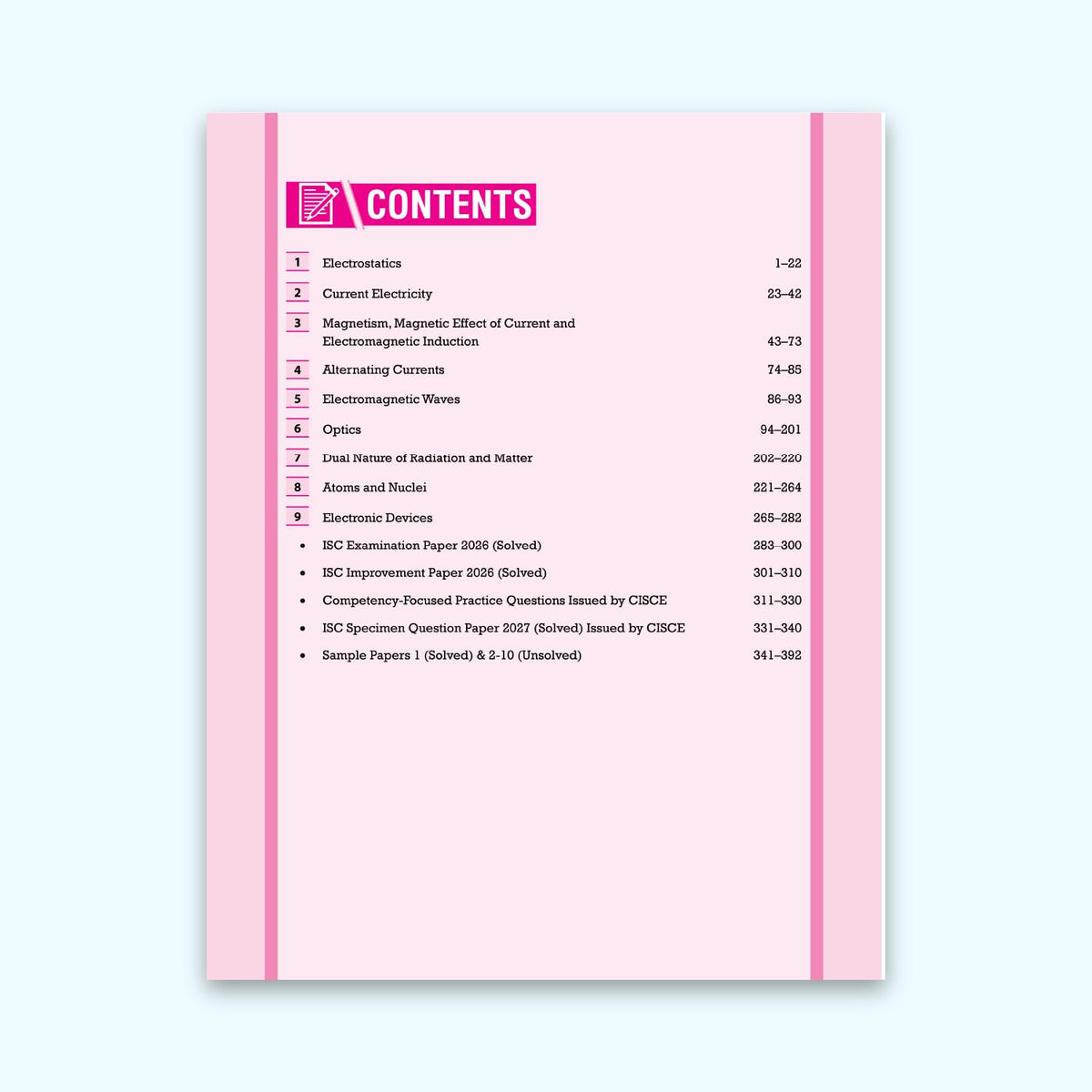 VATSAL ISC Board Physics Handbook for Class 12th Academic Year 2023-24 - Nageen Prakashan