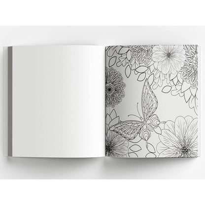 Adult Colouring Books Nature Garden and Forests - Spanish