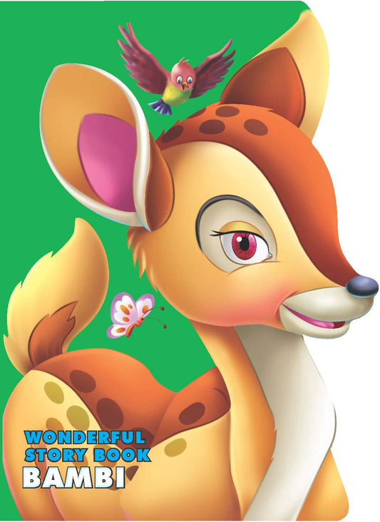 Bambi Wonderful Shape Story Board Books for Age 4 -6 Years | 12 Pages Board Book by Dreamland Publications (Author) book cover