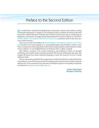 Manipal Manual Of Emergency Medicine And Critical Care 2Ed (Pb 2025)
