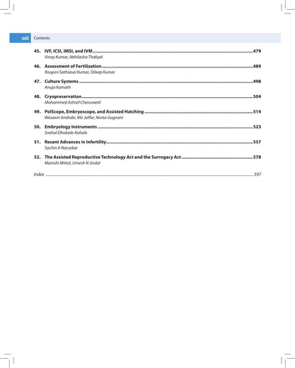 The Infertility Manual, 5/E for OBG Postgraduates, Gynecologists and Reproductive Medicine Specialists | Complete ART Guide Covering ICSI, IVF, Embryology and Male and Female Factor Infertility: 1