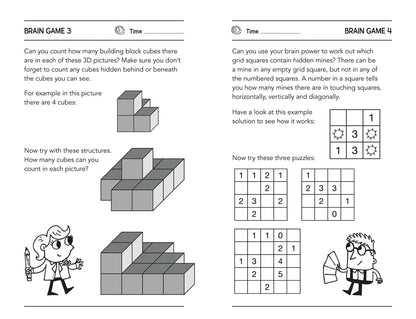 BRAIN GAMES FOR CLEVER KIDS
