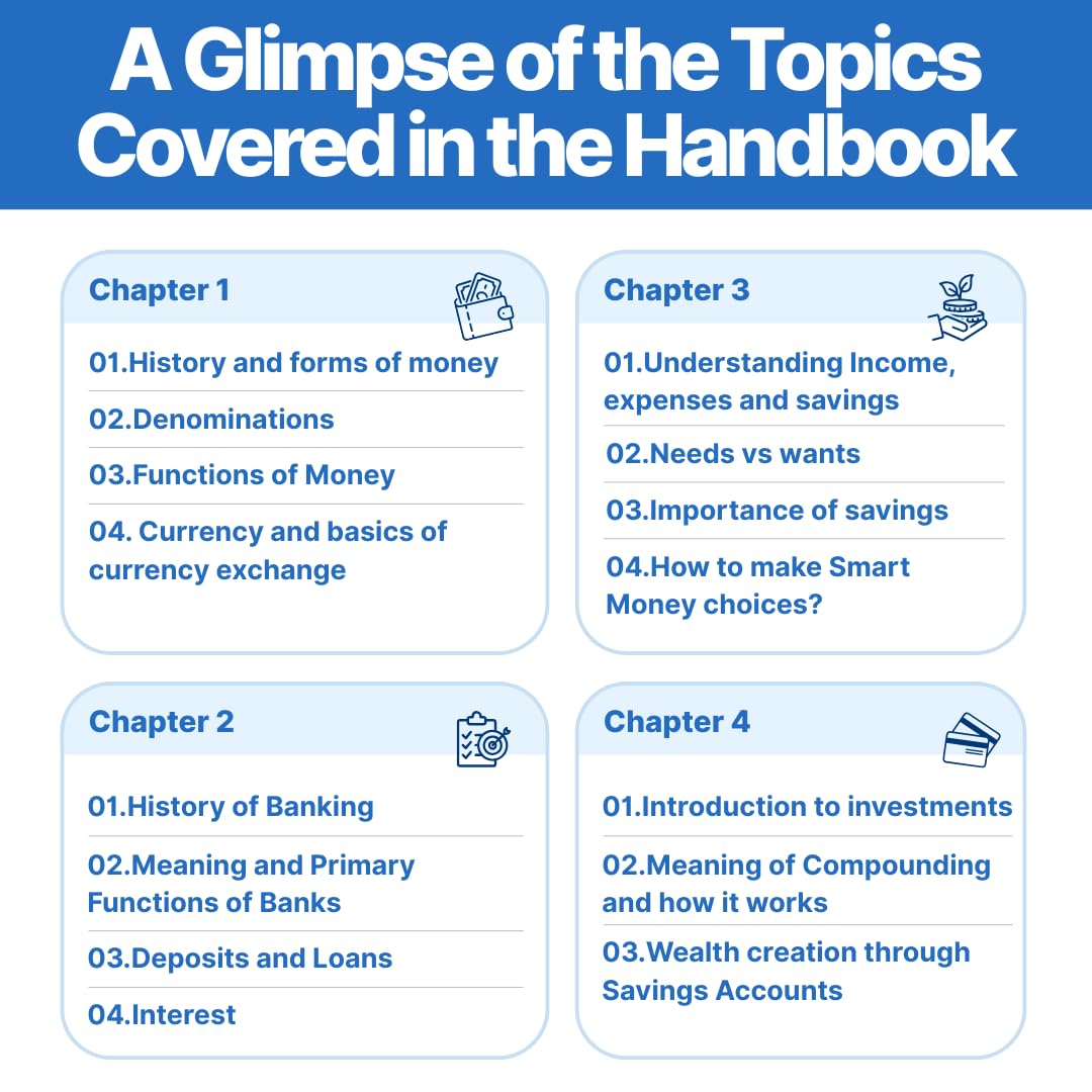 Personal Finance Handbook for Grade 5: Beginner Indian Finance Book on Basic Economics Savings Wealth Creation and Financial Literacy for Students