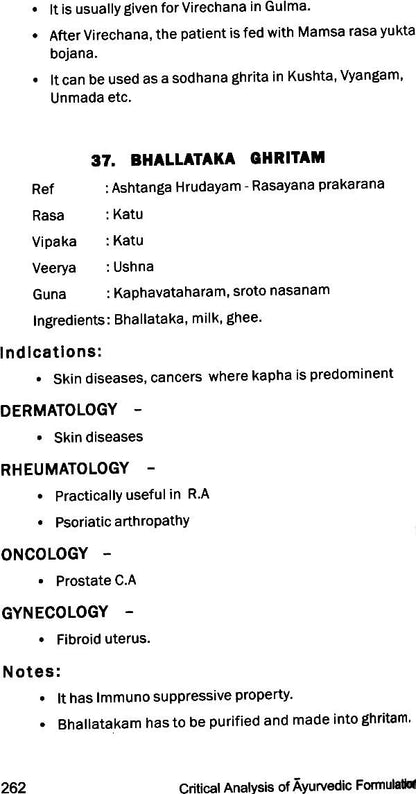 Critical Analysis of Ayurvedic Formulations (Sahasrayoga and Other Samhitas)