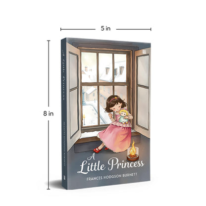 A Little Princess by Frances Hodgson Burnett [Premium Paperback] | Author of The Secret Garden | Classic Story Book | Inspiring Fictional Books | Must Read English Novels | Books for kids 9-12 years